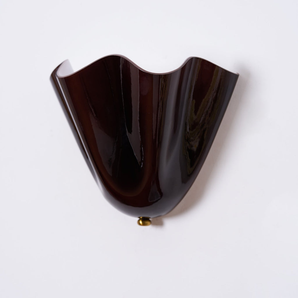 Glass Petal Wall Sconce