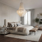 Empire Capiz Shell Chandelier