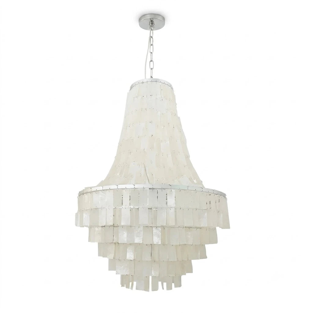 Empire Capiz Shell Chandelier