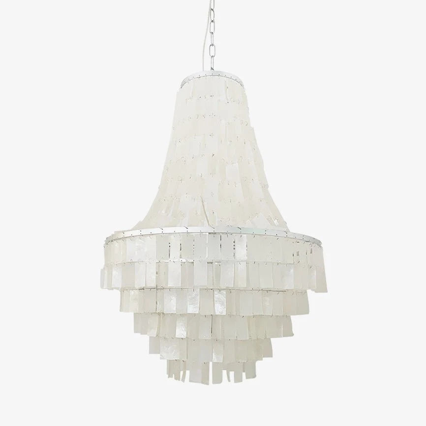 Empire Capiz Shell Chandelier