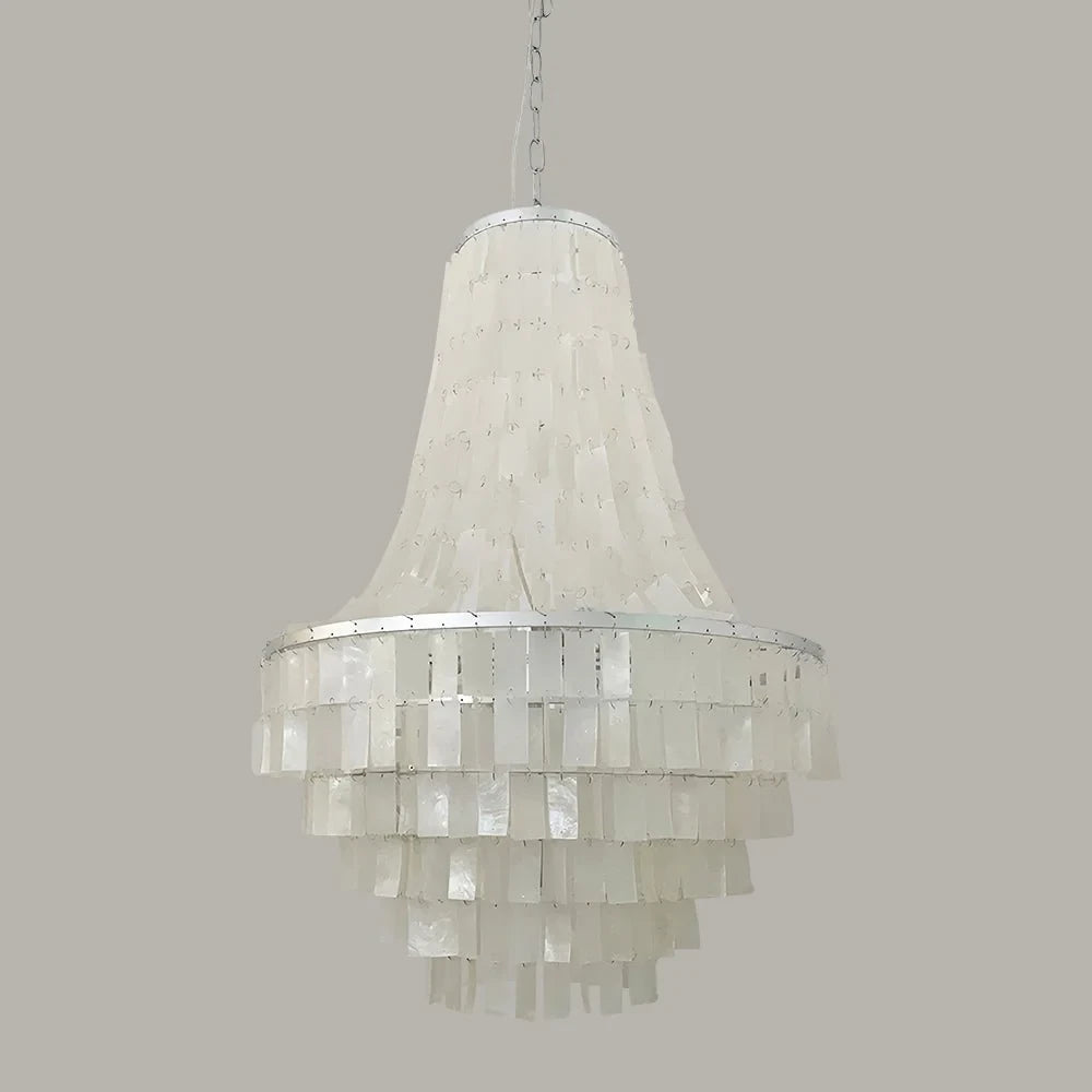 Empire Capiz Shell Chandelier