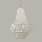 Empire Capiz Shell Chandelier