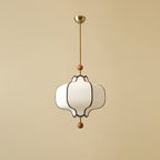 Fabric Lantern Pendant Light