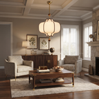 Fabric Lantern Pendant Light