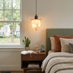 Faceted Alabaster Pendant Light