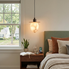 Faceted Alabaster Pendant Light