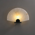 Fan Alabaster Wall Sconce
