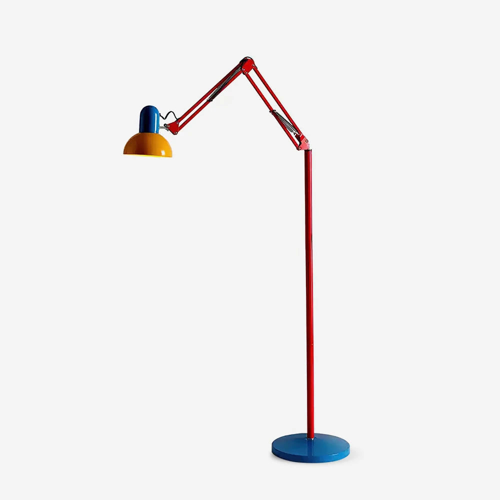 Modern Bauhaus Colorful Floor Lamp Studio Product Shot