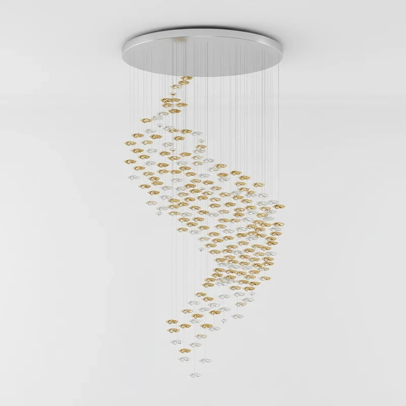 Floating Cloud Art Chandelier