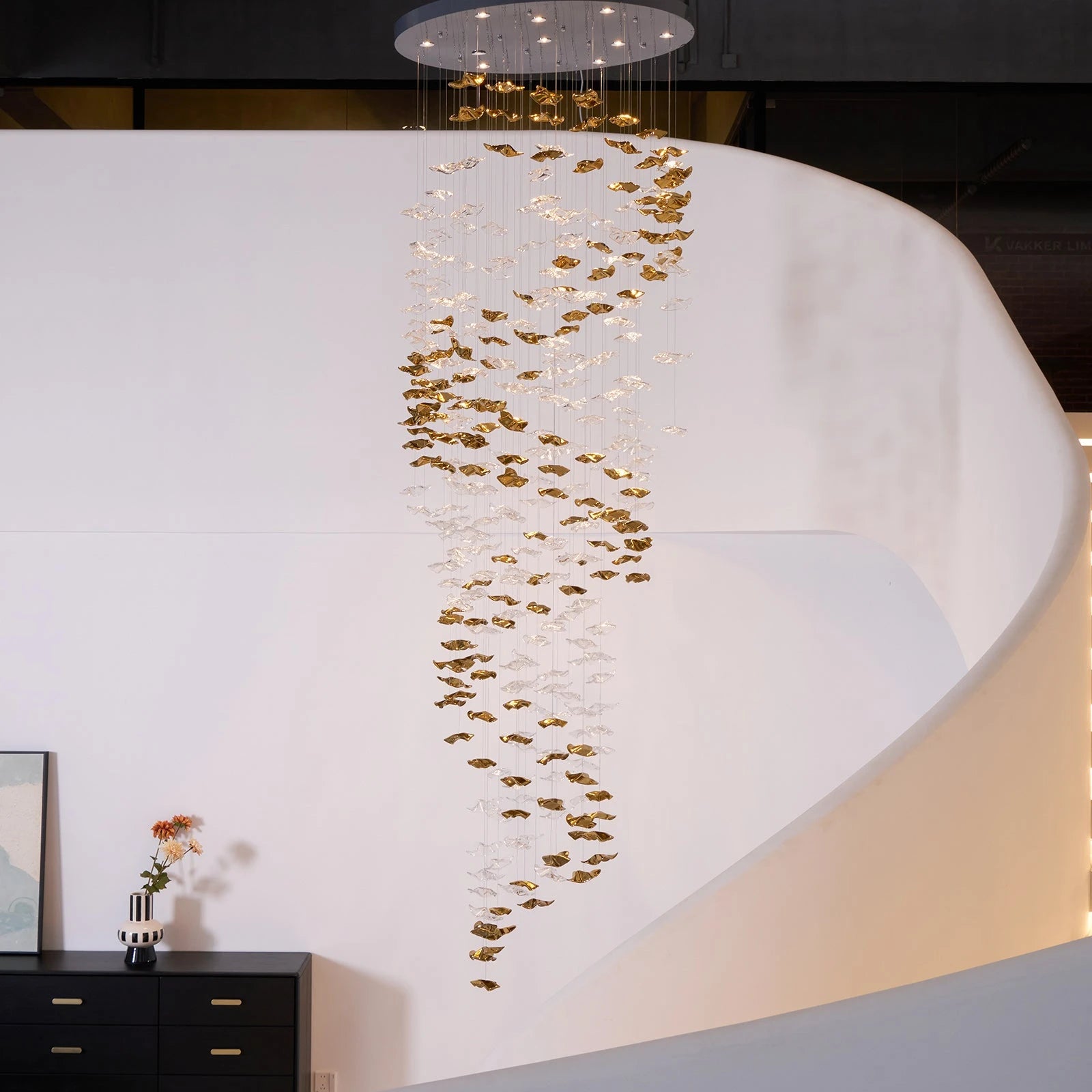 Floating Cloud Art Chandelier