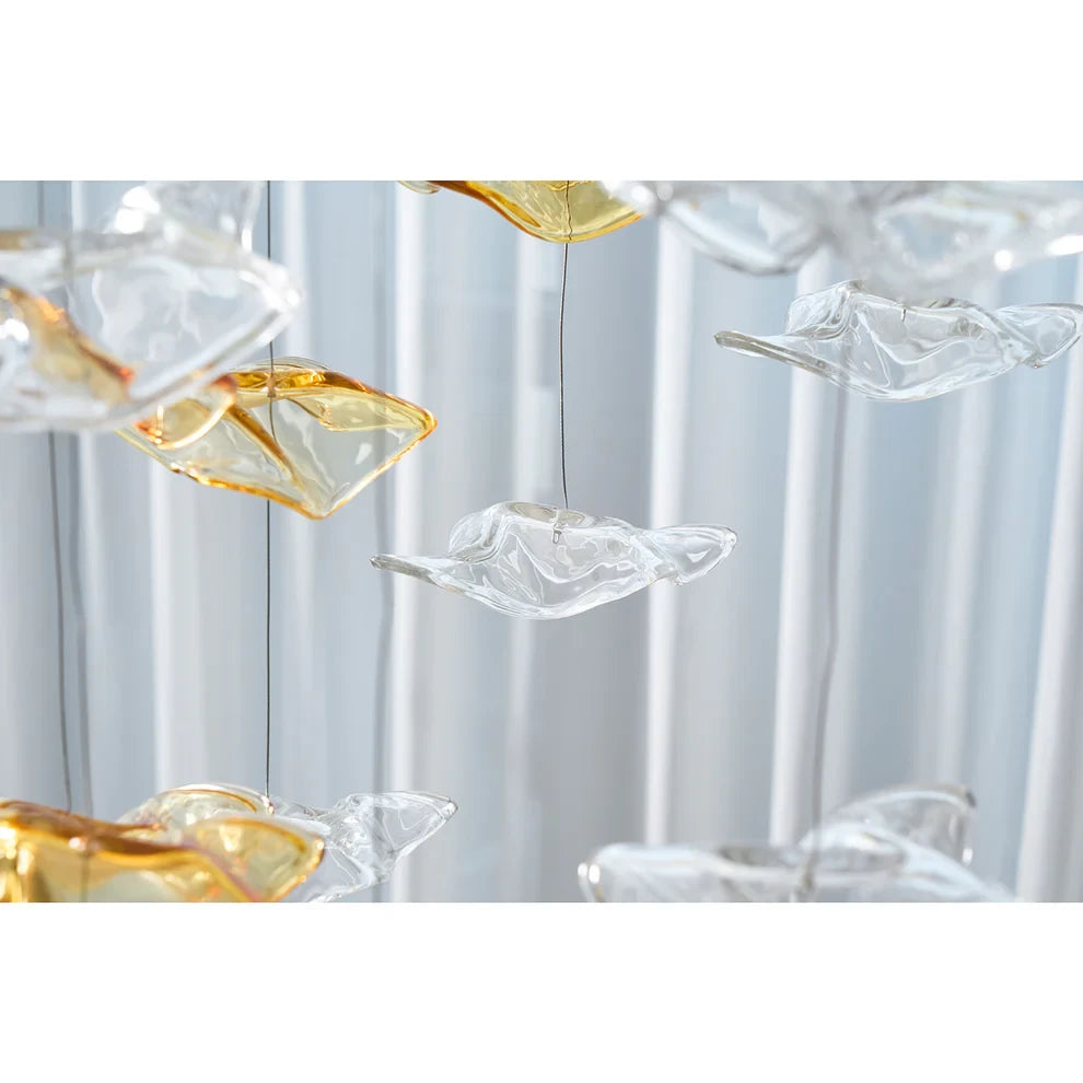 Floating Cloud Art Chandelier