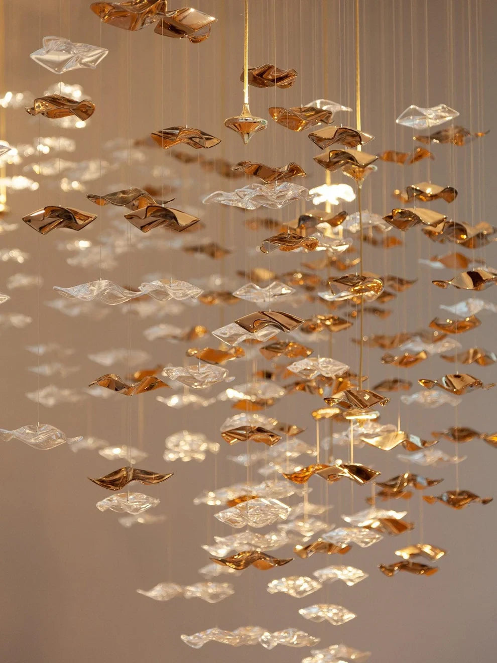 Floating Cloud Art Chandelier