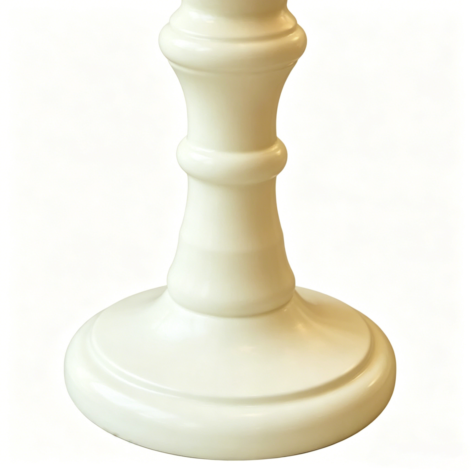 Lampe de table en tissu et dentelle florale