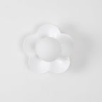 Floral Resin Wall Sconce