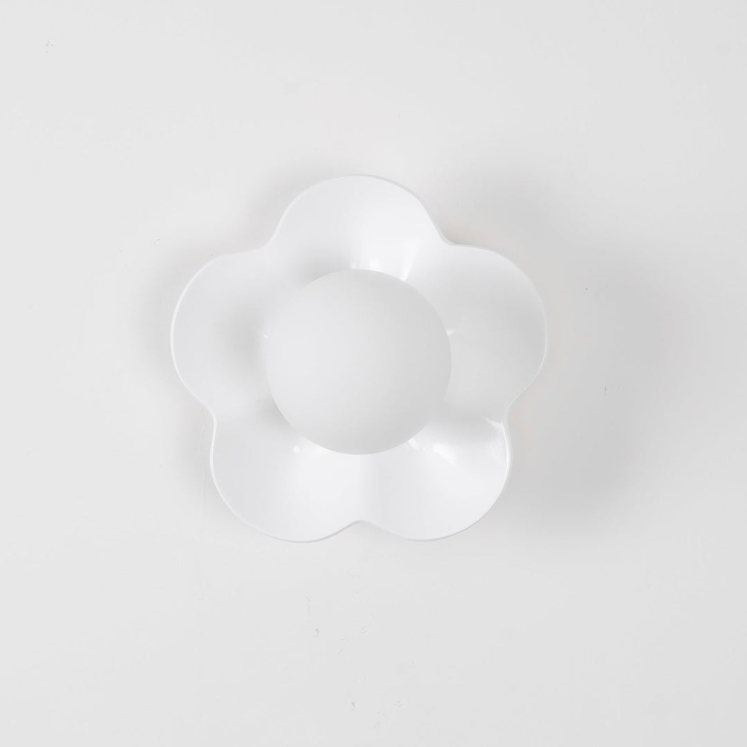 Floral Resin Wall Sconce