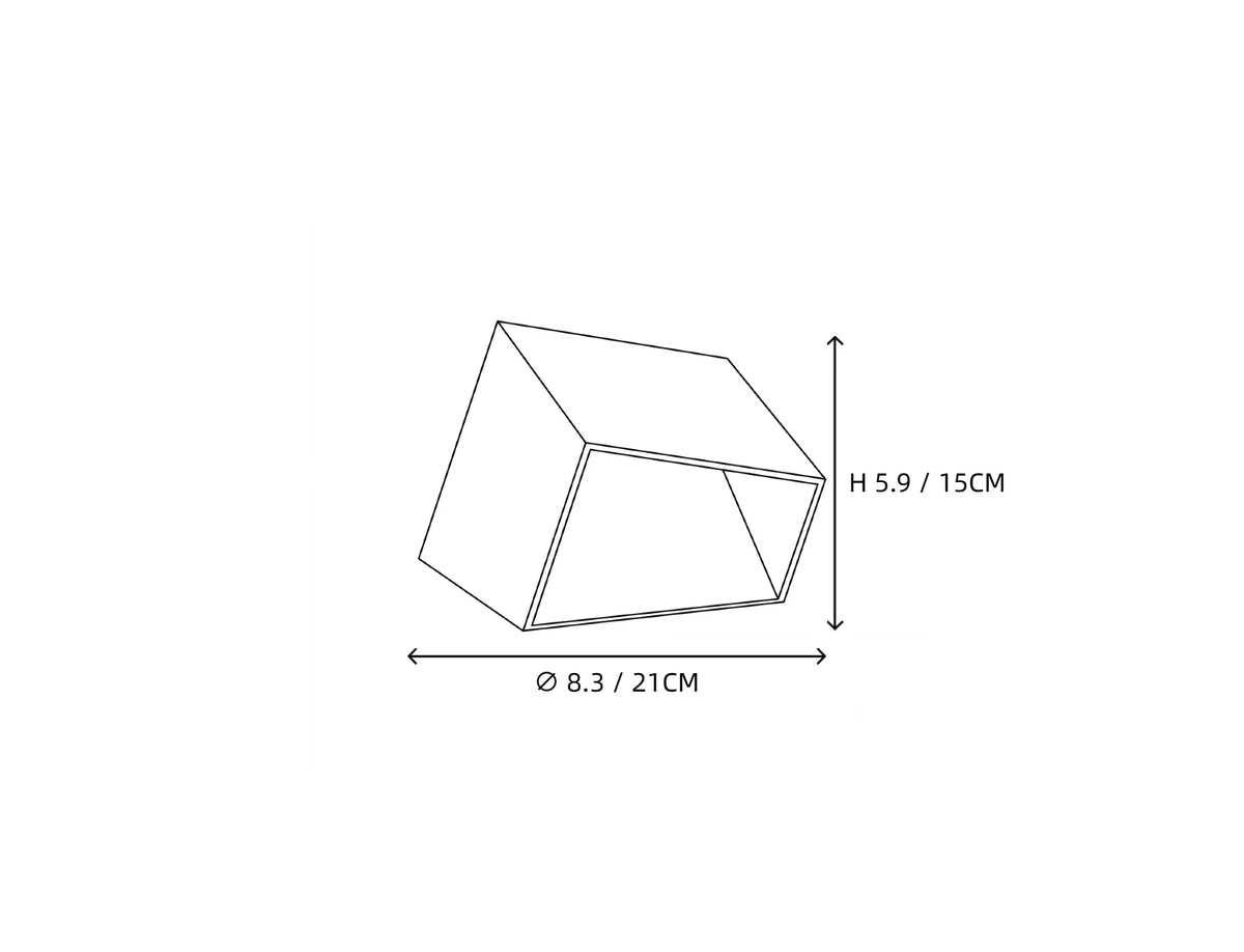 Garden Decoration Cube Outdoor Light