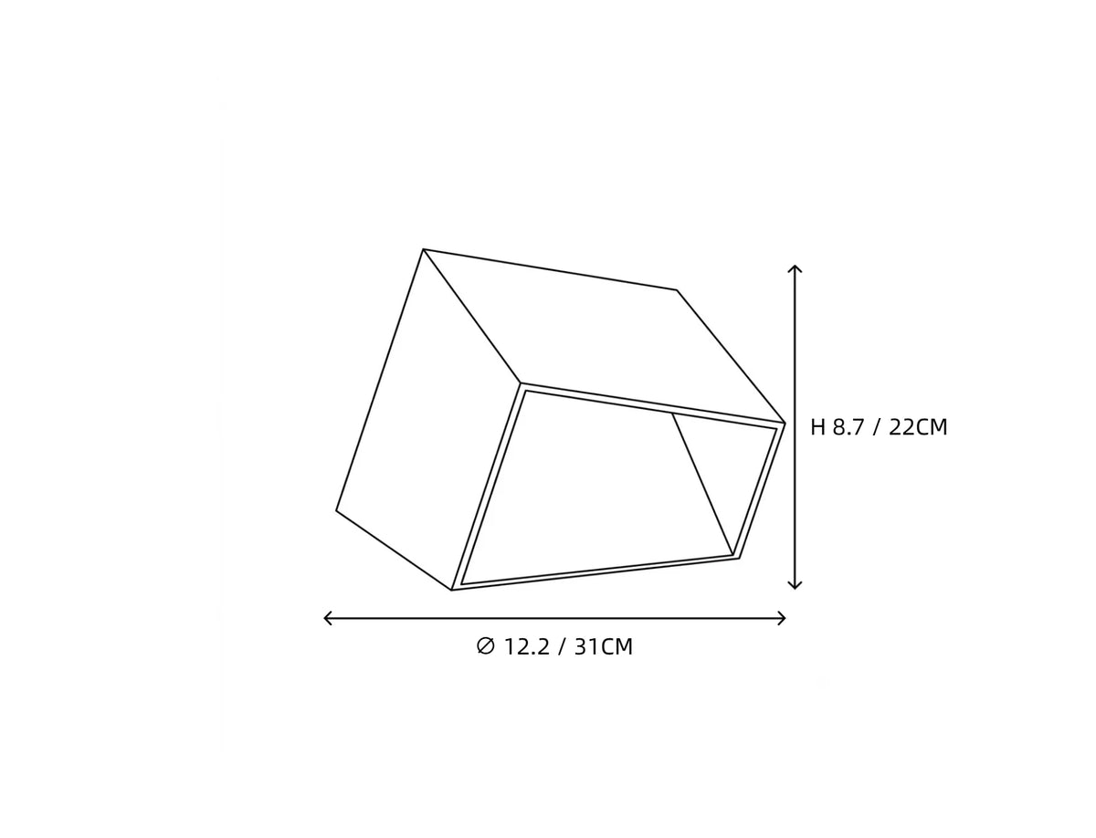 Garden Decoration Cube Outdoor Light