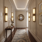 Aero Alabaster Rectangular Sconce