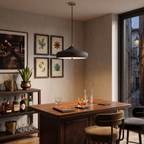 Matte Charcoal Pendant Light