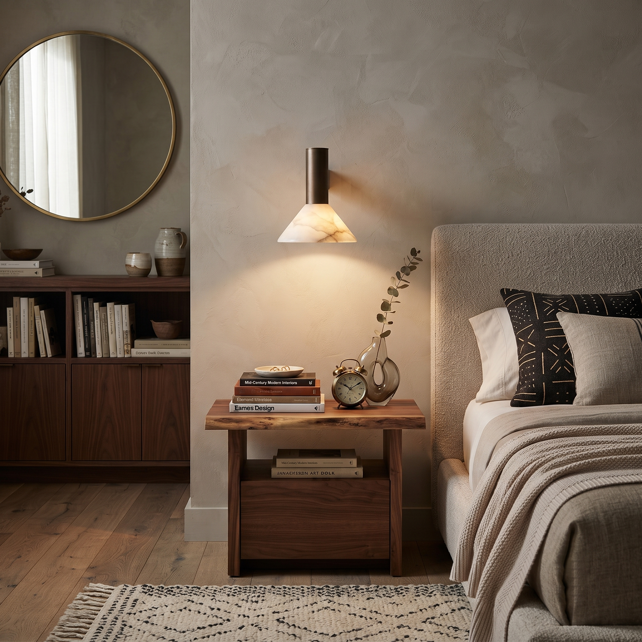 Torres Alabaster Cone Sconce