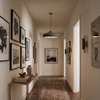 Matte Charcoal Pendant Light