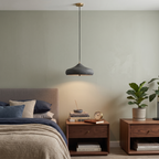 Matte Charcoal Pendant Light