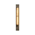 Geo Columnar Linear Alabaster Wall Sconce