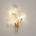 Ginkgo Ceramic Branch Sconce