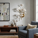Ginkgo Ceramic Branch Sconce