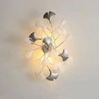 Ginkgo Ceramic Branch Sconce