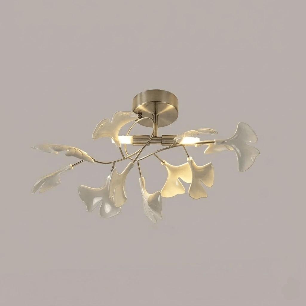 Ginkgo Ceramic Flush Mount