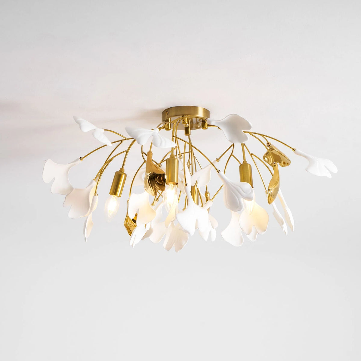 Ginkgo Ceramic Flush Mount