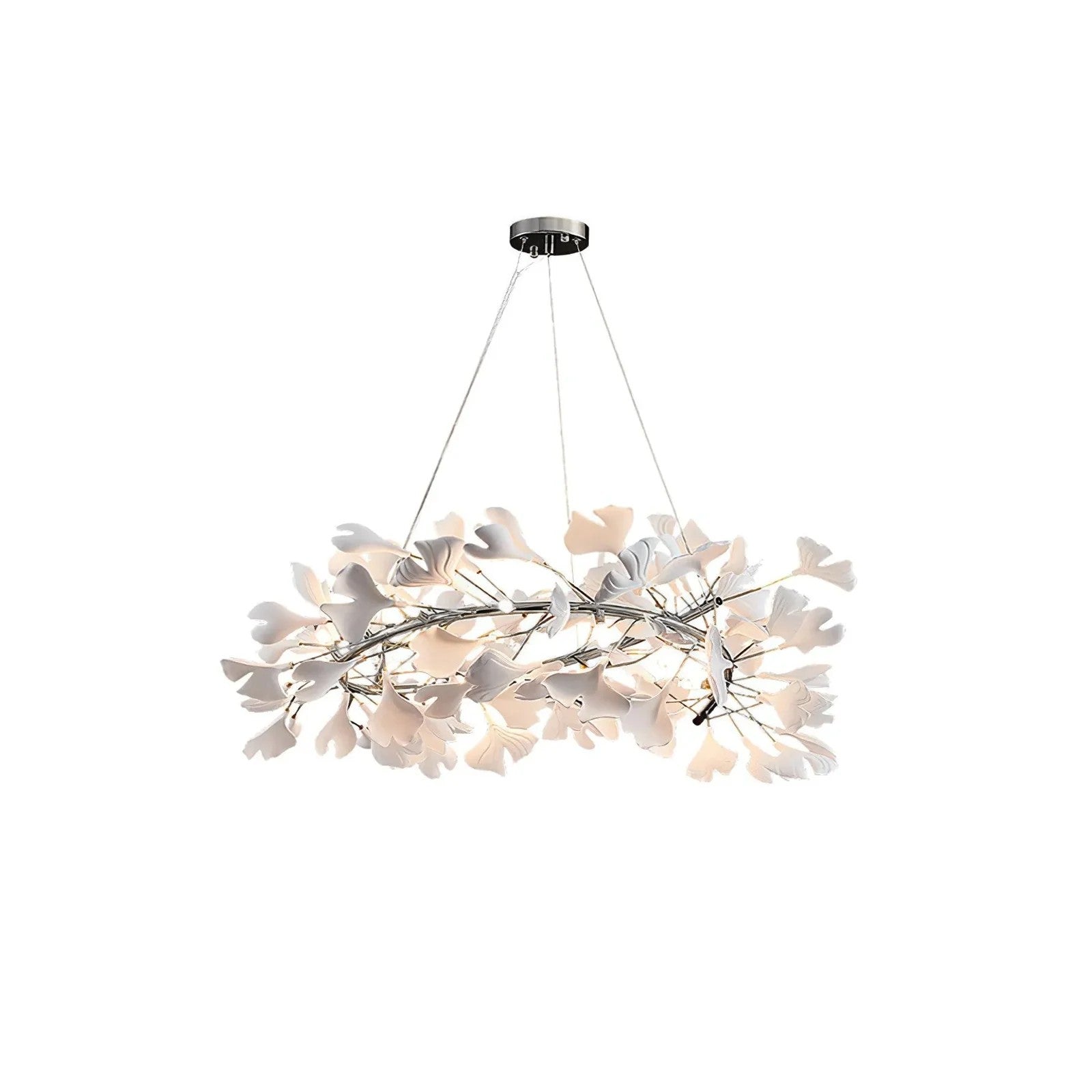 Ginkgo Crown Chandelier