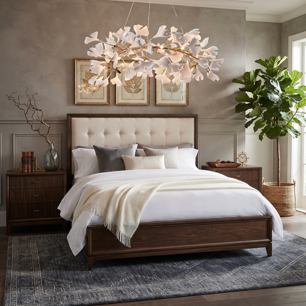 Ginkgo Crown Chandelier