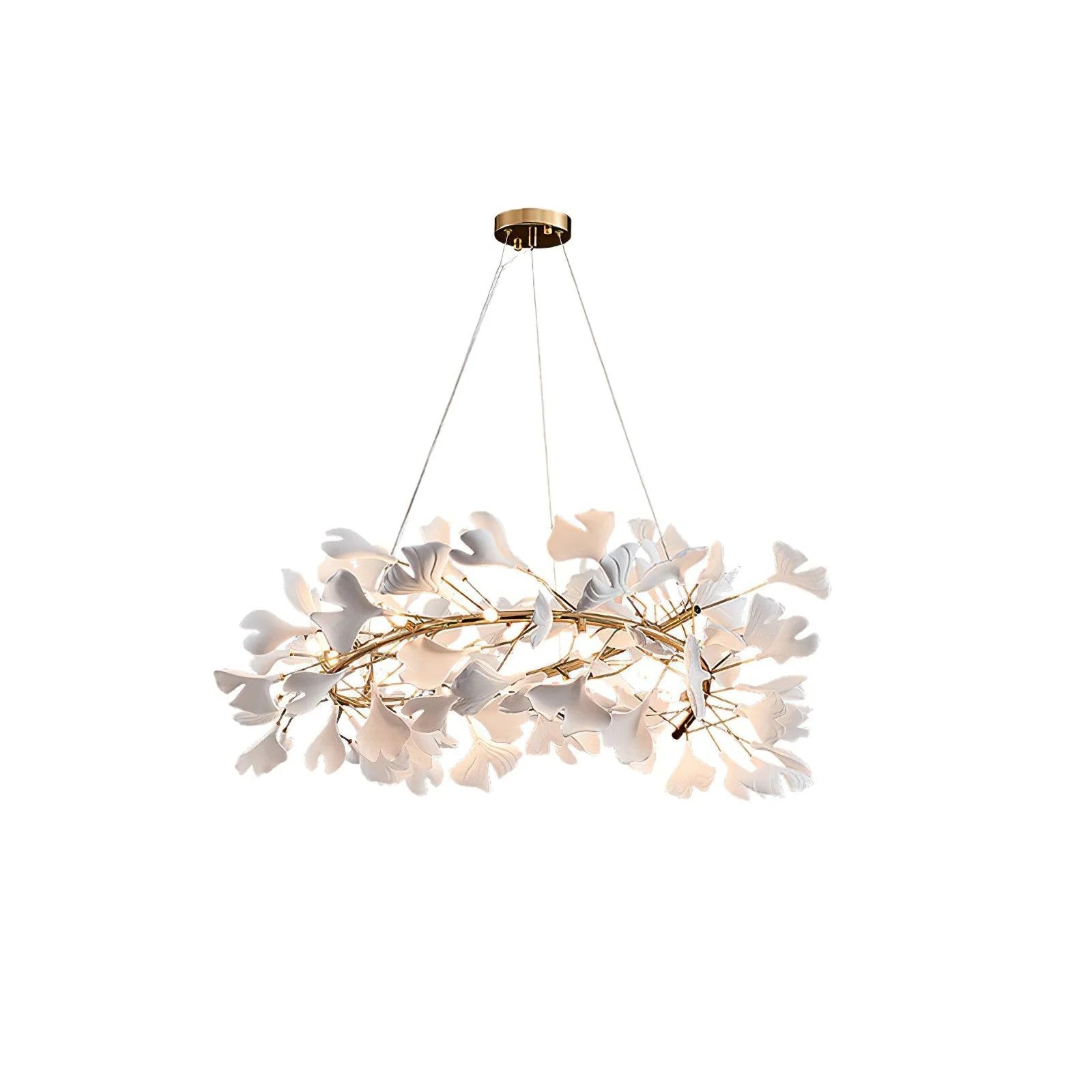 Ginkgo Crown Chandelier