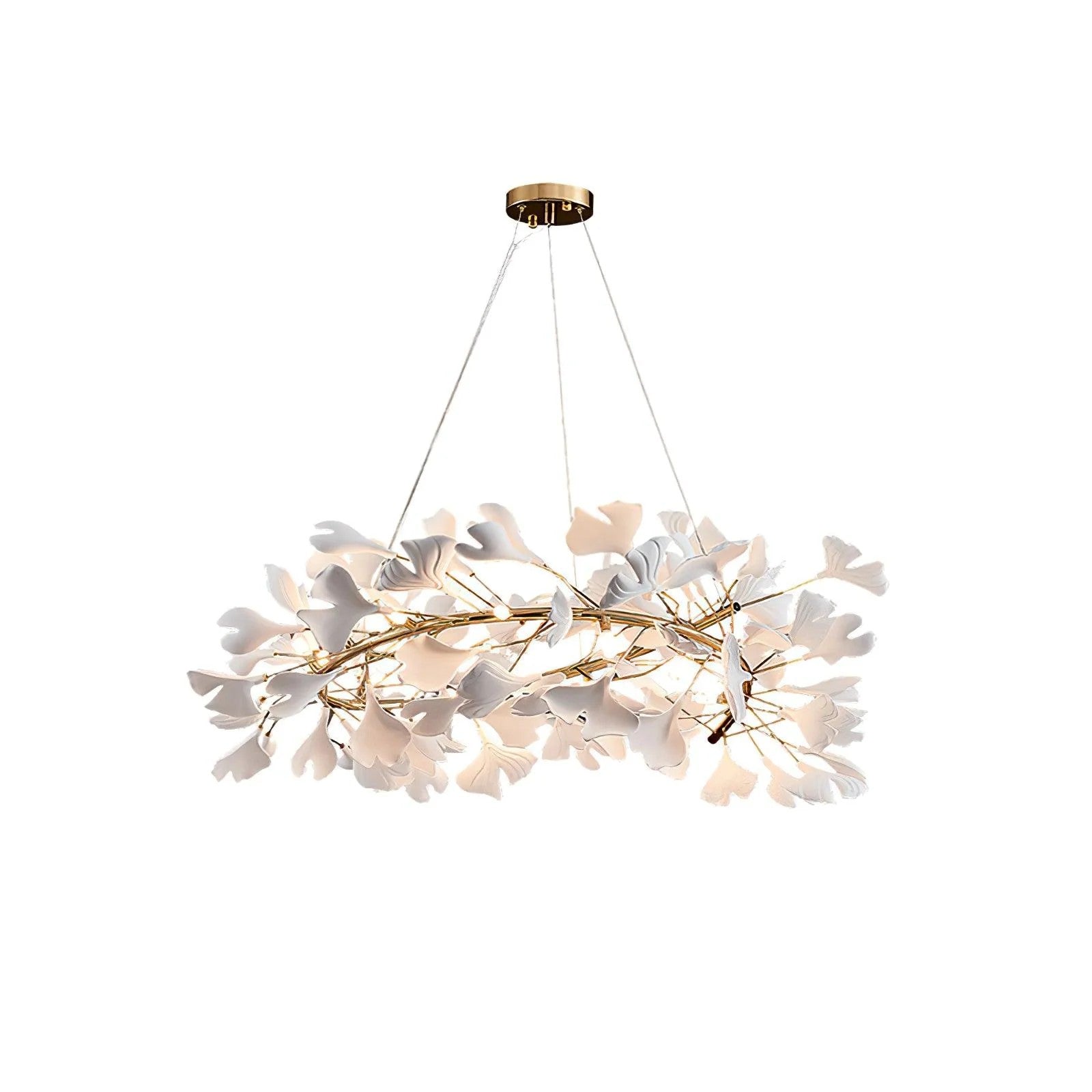 Ginkgo Crown Chandelier