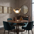 Ginkgo Halo Pendant Light