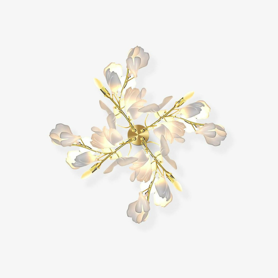 Ginkgo Pinwheel Wall Light