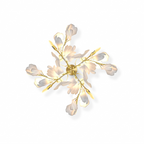 Ginkgo Pinwheel Wall Light