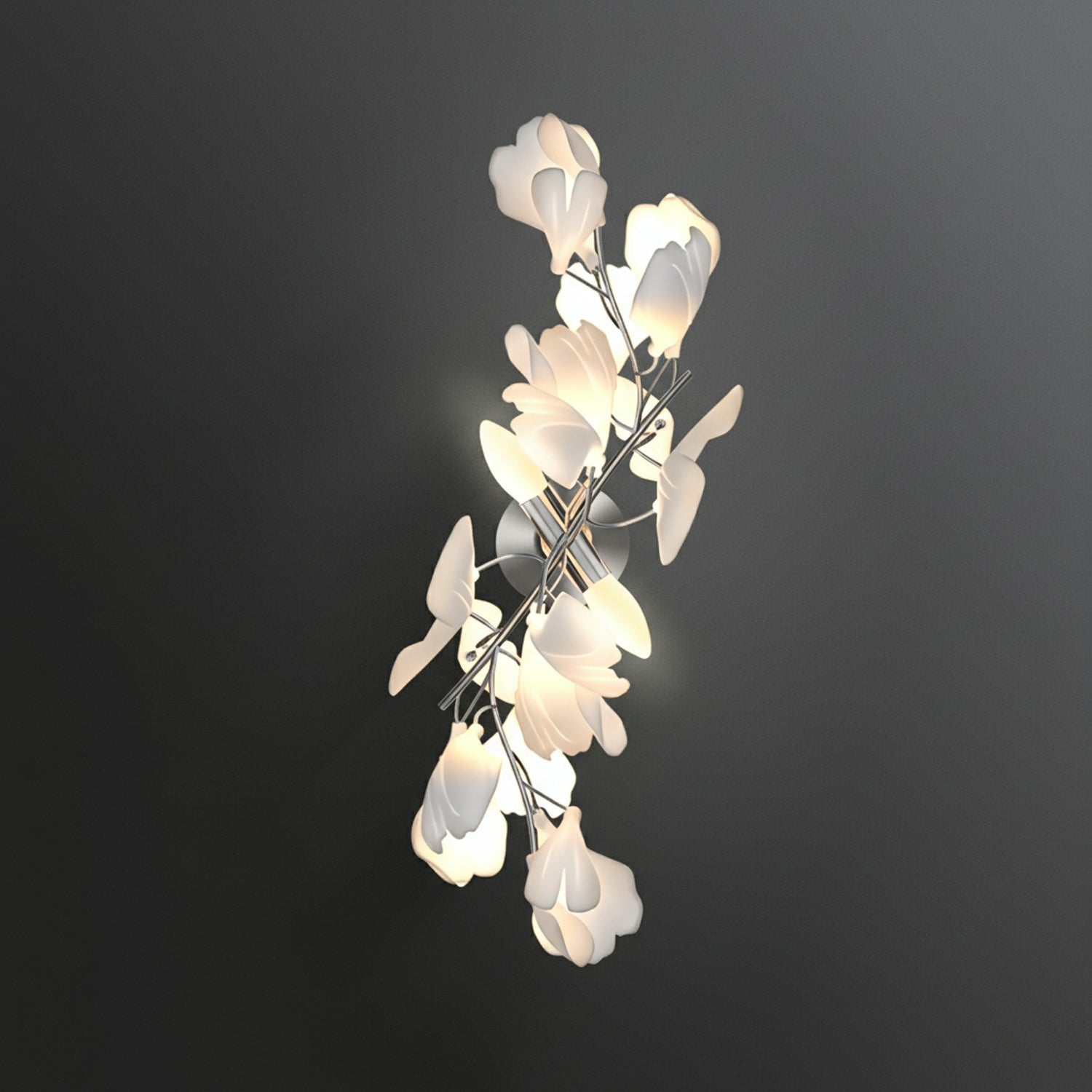 Ginkgo Pinwheel Wall Light