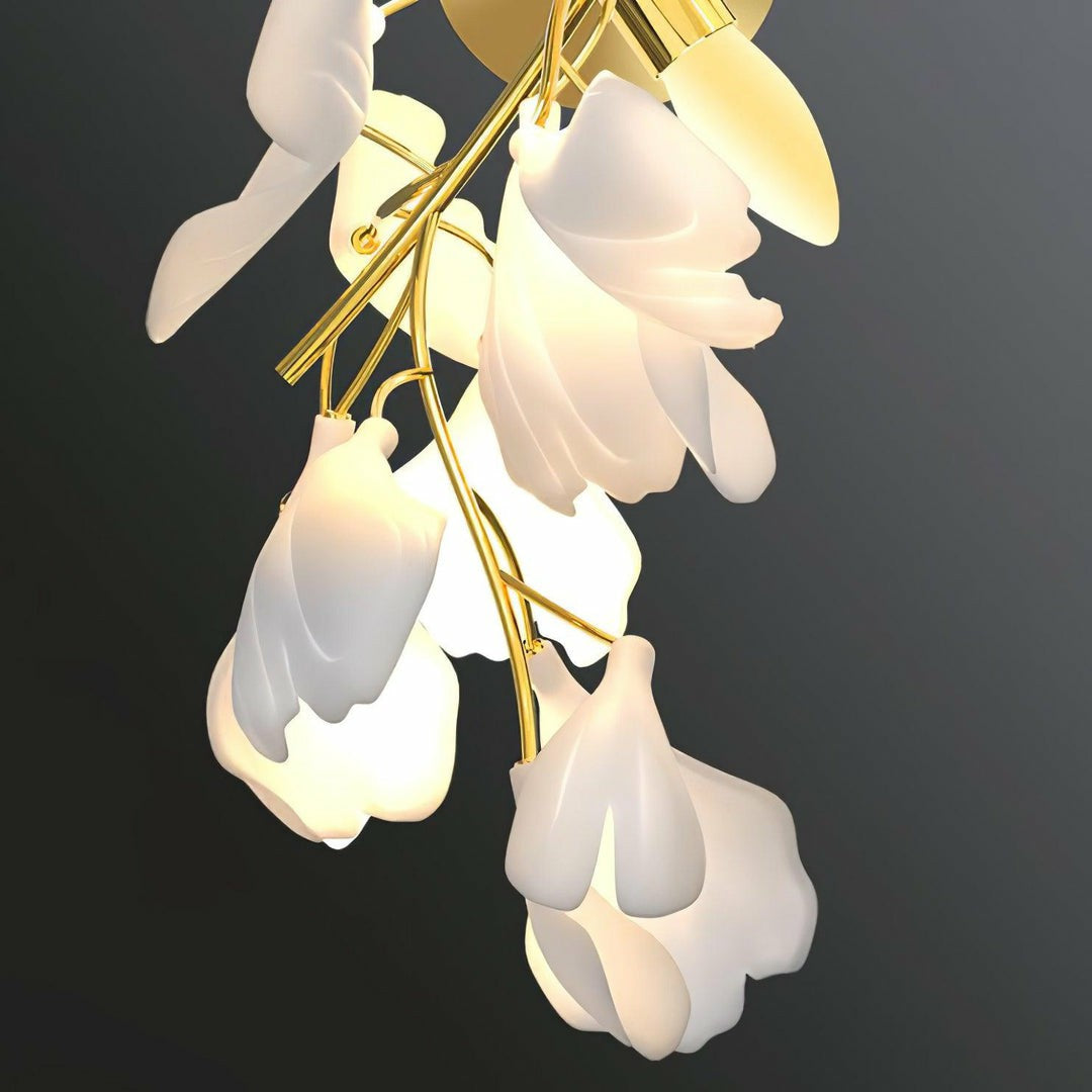Ginkgo Pinwheel Wall Light