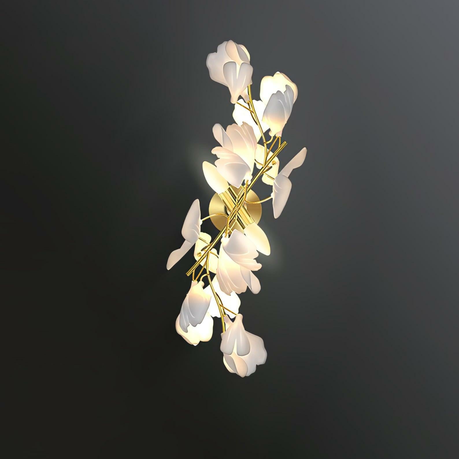 Ginkgo Pinwheel Wall Light