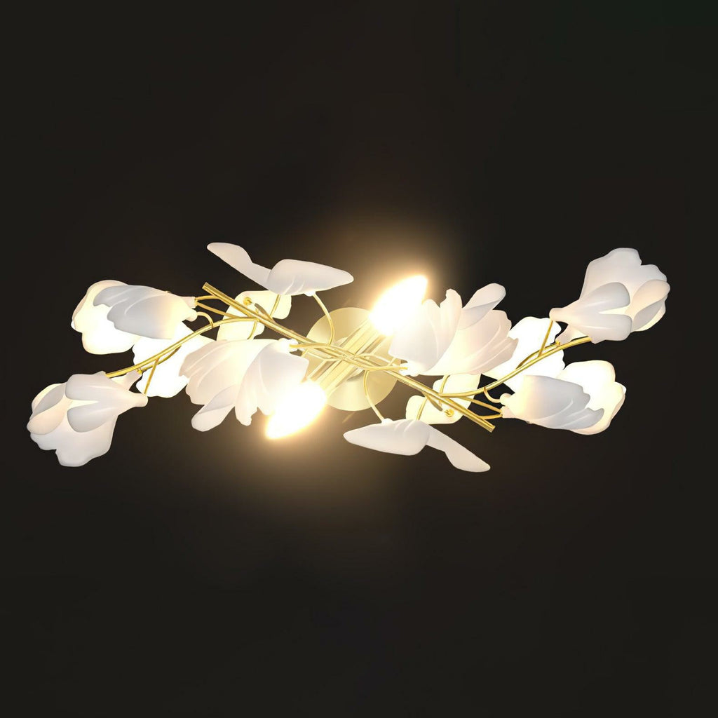 Ginkgo Pinwheel Wall Light