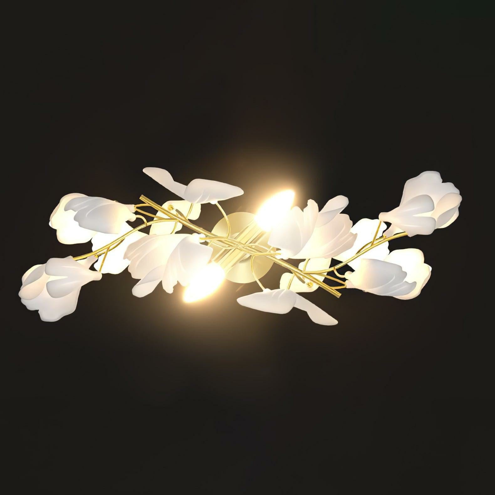 Ginkgo Pinwheel Wall Light