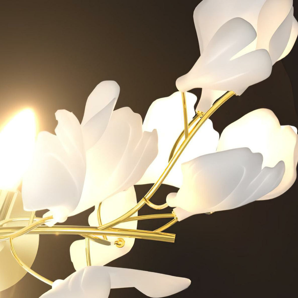 Ginkgo Pinwheel Wall Light