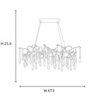 Glacier Crystal Branch Chandelier