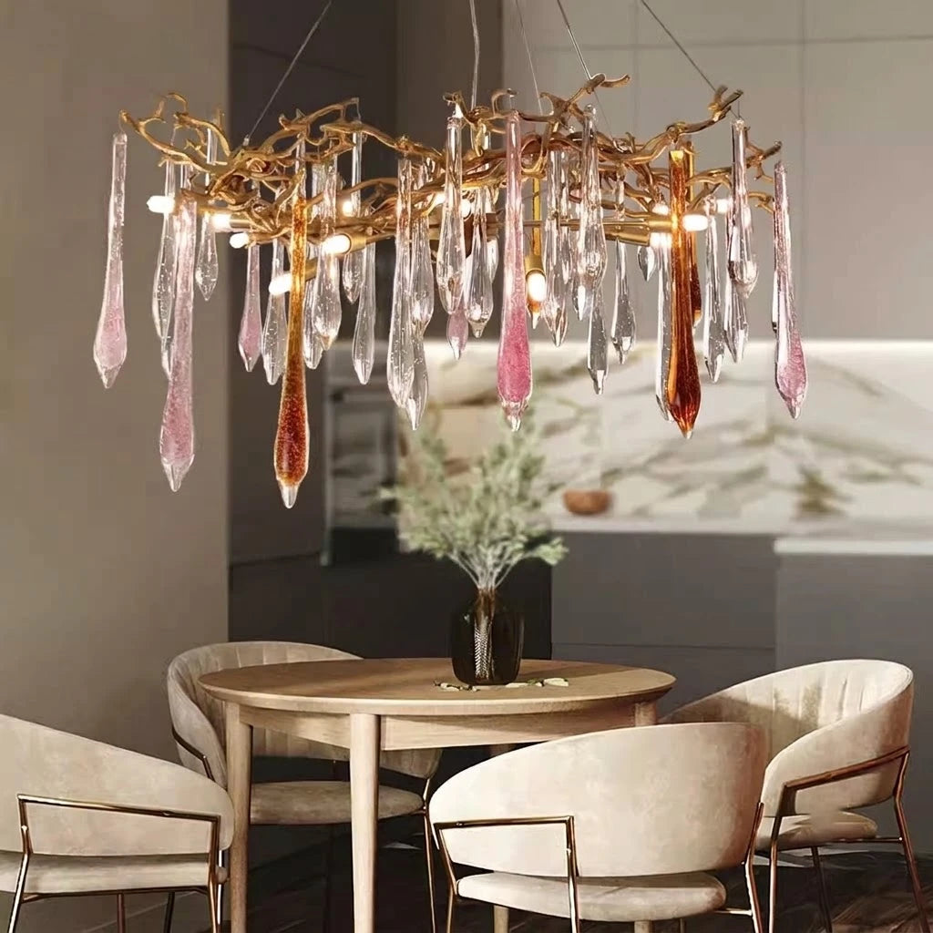Glacier Crystal Branch Chandelier