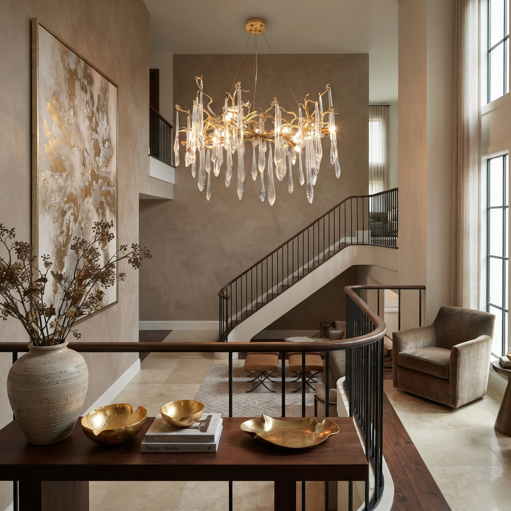 Glacier Crystal Branch Chandelier
