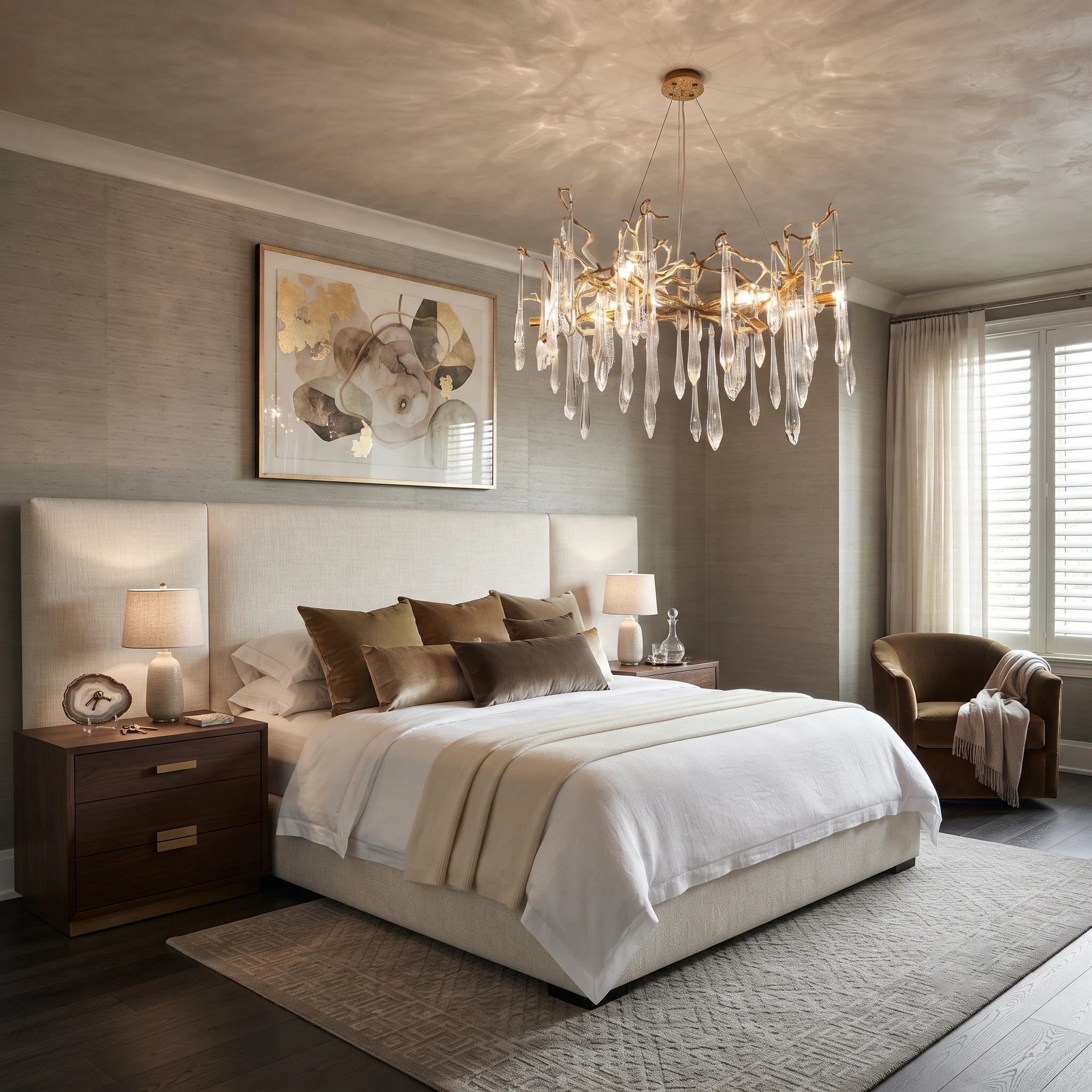 Glacier Crystal Branch Chandelier