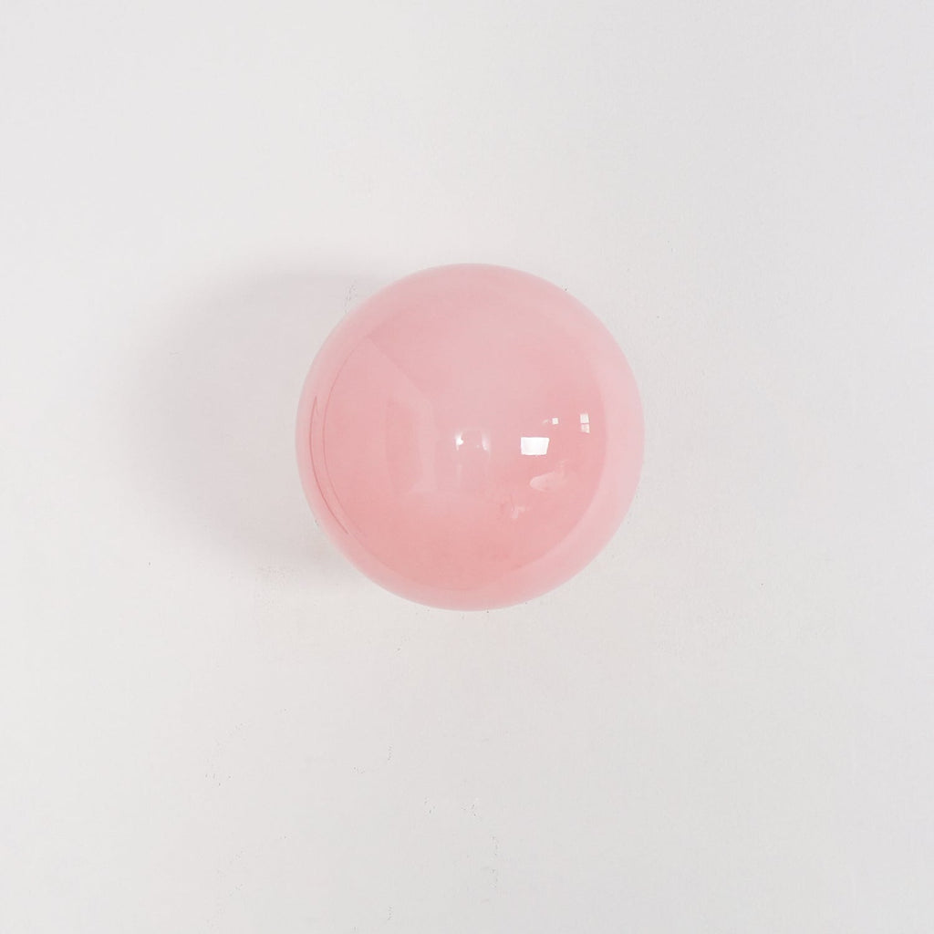 Glass Globe Wall Sconce
